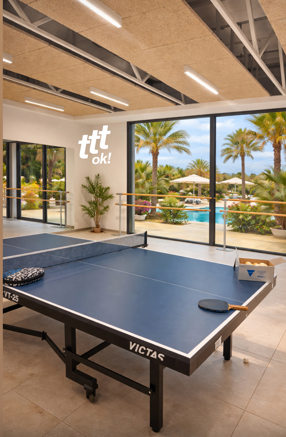 Tischtennis-Workshop auf Mallorca
